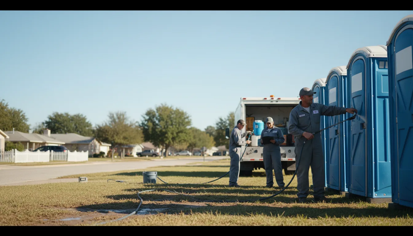 Long-Term Portable Toilet Rental in Mapleton, MN near me